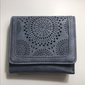 Francesca’s Perforated Trifold Wallet